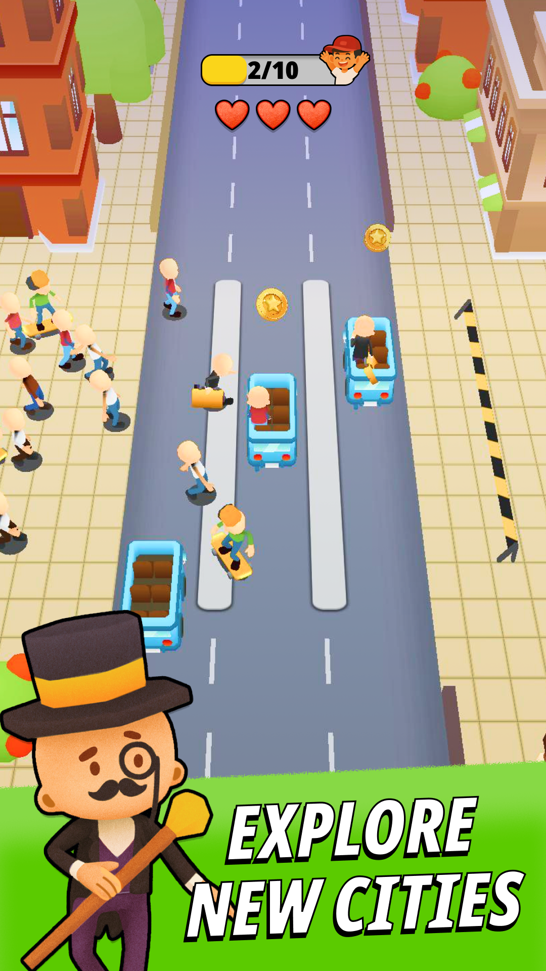 Upgrade screen concept