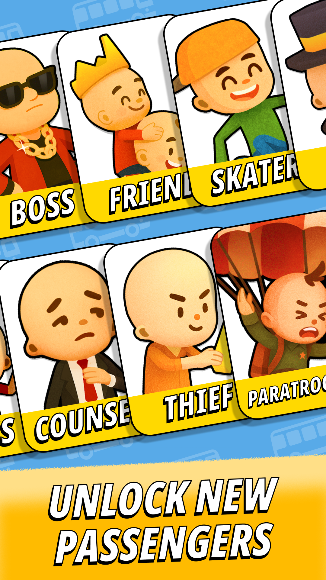 Strategy board in Bus Clash vibe